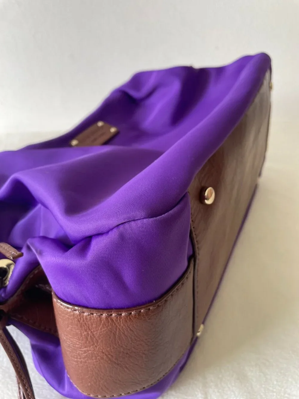 Share Kate Spade Grammercy Park Stevie Y2K in Nylon, African Violet (purple)- Y2